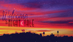 mabesies:  Welcome to Night ☾ Vale / Welcome to Desert ☼