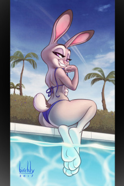 birchly: Summer bun.  x: Rawr~