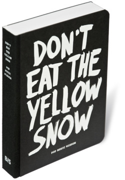 designcloud:  Don’t Eat the Yellow Snow: Pop Music Wisdom.