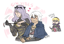 kynimdraws:   Here they are. THE SINTP (feat. distressed Leo)