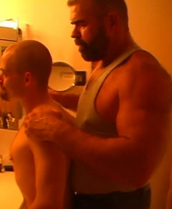 fatherlust:  A good Father teaches his son about manhood.