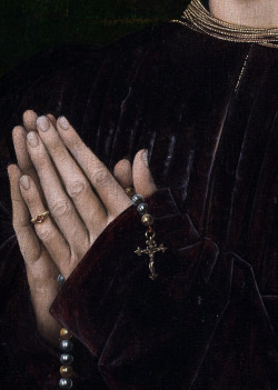 c0ssette:  Philippe de Croy, Seigneur of Sempy (detail) by Rogier