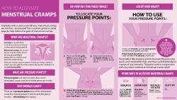 ziblie:  How to relieve menstrual cramps using pressure points.
