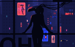 pixeloutput:Cables (GIF) by Weilard | Tumblr | Patreon