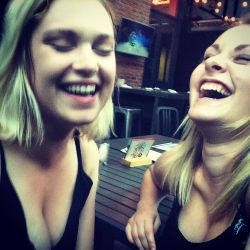 eliza–taylor:  elizajaneface: So good seeing you lady!! @gibson_kriss