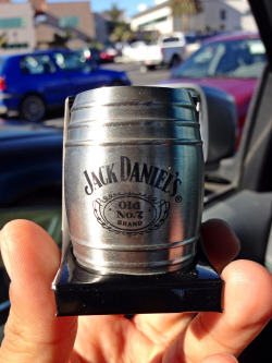 Ayee a JD shot glass from my lab group’s WhiteElephant!