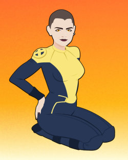 uncannyandamazing:  Negasonic Teenage Warhead by twsnell1984