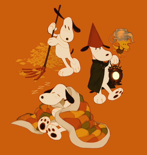 gevai:  autumnal snoopy for autumn featuring snoopy  