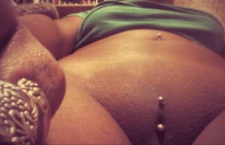 pussymodsgaloreA Christina piercing with a decorative curved