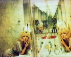rookiemag:  Stevie Nicks bathroom selfie, old school polaroid