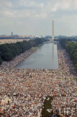 historicaltimes:  Civil Rights March on Washington, 1963 