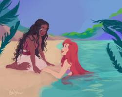 the-jackals: bevsi: adventurous ocean girls  The crossover I