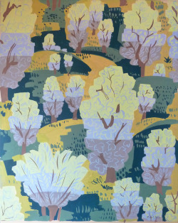 amare-habeo:  Raoul DUFY (1877-1953) Poplars in the fields, N/D