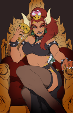 untetheredstudios:   Bandwagon, thy name is Bowsette Yes, I finally