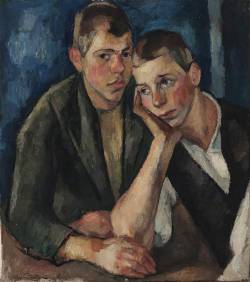 jihelle:  Aage Storstein (Norway,1900-1983), Two boys, 1925 