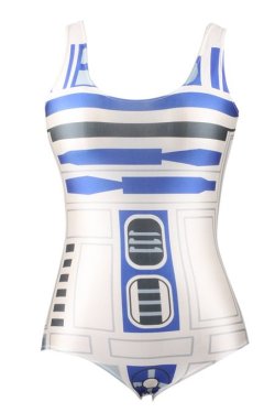 wickedclothes:  R2D2 Swimsuit“R2D2, where are you?” Probably