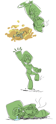 zottgrammes:  Peridot stings Keep reading  nu! my peri! I’ll