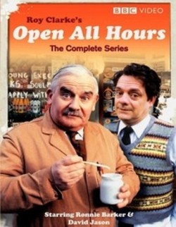      I’m watching Open All Hours    “Still open Boxing
