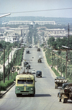 sovietpostcards:  Chisinau, Moldova (1964)