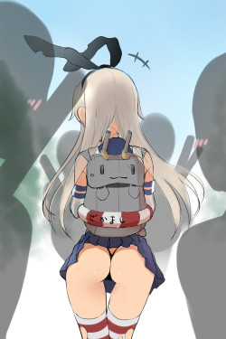 pantiesrocks:  Shimazake - Kantai Collection (Kancolle) by Pokachu