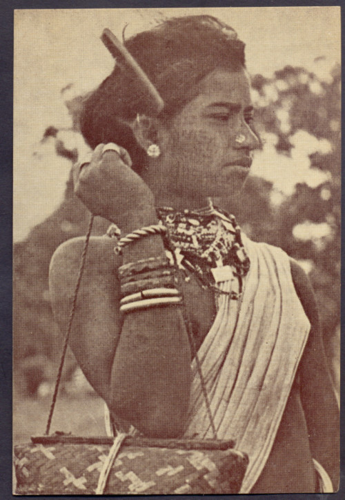   Indian woman, via Old Indian Photographs.   