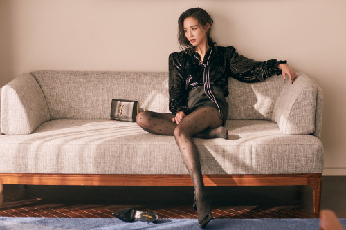 [HQ] Janine Chang in Saint Laurent Fall 2019 - 3888 x 2592