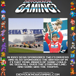 didyouknowgaming:  SEGA & Sonic The Hedgehog.  http://www.vgfacts.com/forums/showthread.php?tid=1160