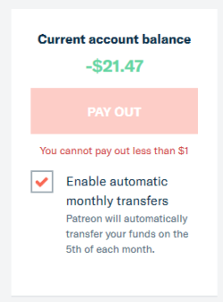 Patreon is garbage.