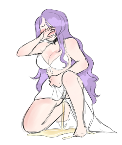 flowers-omo:drawing of camilla (from fire emblem) that i did