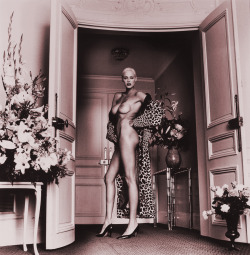 candypriceless:  Brigitte Nielson at the Hermitage Hotel in Monte