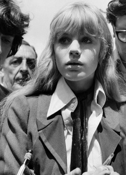 isabelcostasixties:Marianne Faithfull at Chichester Crown Court