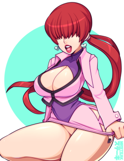 stretchnsin:  mr-steaks: Shermie   [Patreon] [Twitter]    Someone