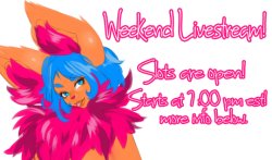 steffydoodles:  steffydoodles:  Tonight at 7 pm est slots are