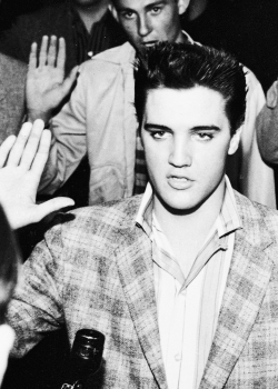 vinceveretts:  55 years ago today ▸ March 24, 1958. Elvis
