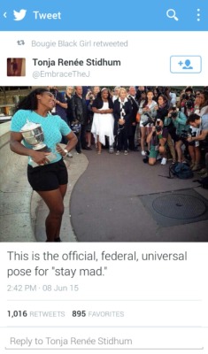 worldwide-blackfolk:  Serena is the G.O.A.T.