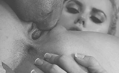 Don’t just close your eyes and listen to the wet sounds and your own moans. Watch.