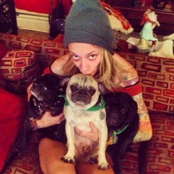 How many pugs can fit into my arms?!?!!?  #puglife