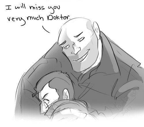 madjesters1:  Heavy and Medic better have some good scenes when they meet again in the TF2 comic “Ring of Fired”. 