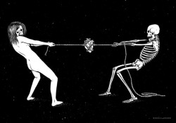 skull-heads:  The Tug-of-War