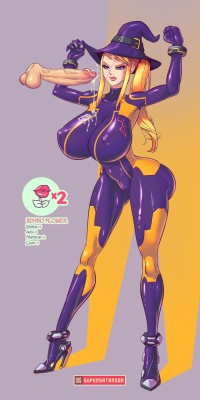 supersatanson:  Unimpressed Zero-Witch Samus 