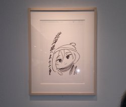 Special “Hokkaido” style sketch of chibi Mikasa (Isayama