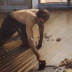 brazenswing: Gustave Caillebotte Les raboteurs de parquet (detail)