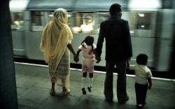 Bob Mazzer London Underground in the 1970s/80s, Jumping for