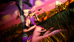 1kmspaint:  Yrel in Nagrand Part 2Topless