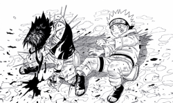 See this? This scene right here?This is where Sasuke should have