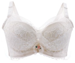 frillylacylove:  ♡ morease lace bras with flower detail ♡