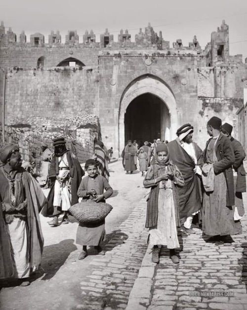 The Damascus Gate, Jerusalem, Palestine, 1917 Nudes & Noises