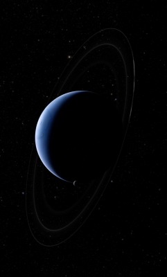 thedemon-hauntedworld:  Voyager’s Neptune  Cruising through