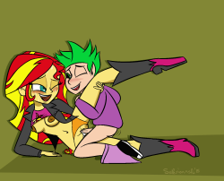 superionnsfw:Some smut I’ve drawn of Sunset Shimmer, and a