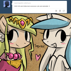 asktheconsoleponies:  Wii: Wowie, Thank you so much!!! uwu!!